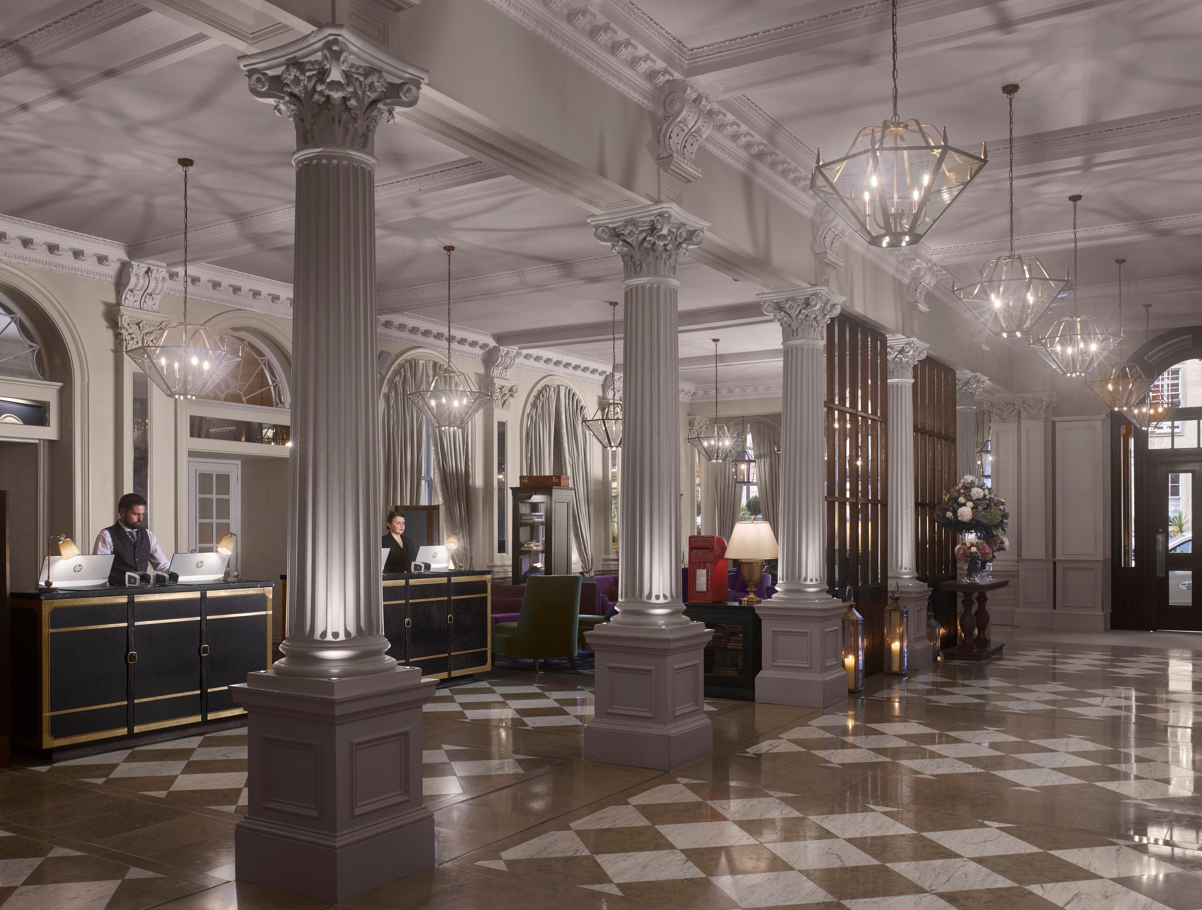 Hotel Intercontinental Edinburgh The George By Ihg Exteriér fotografie The hotel's lobby