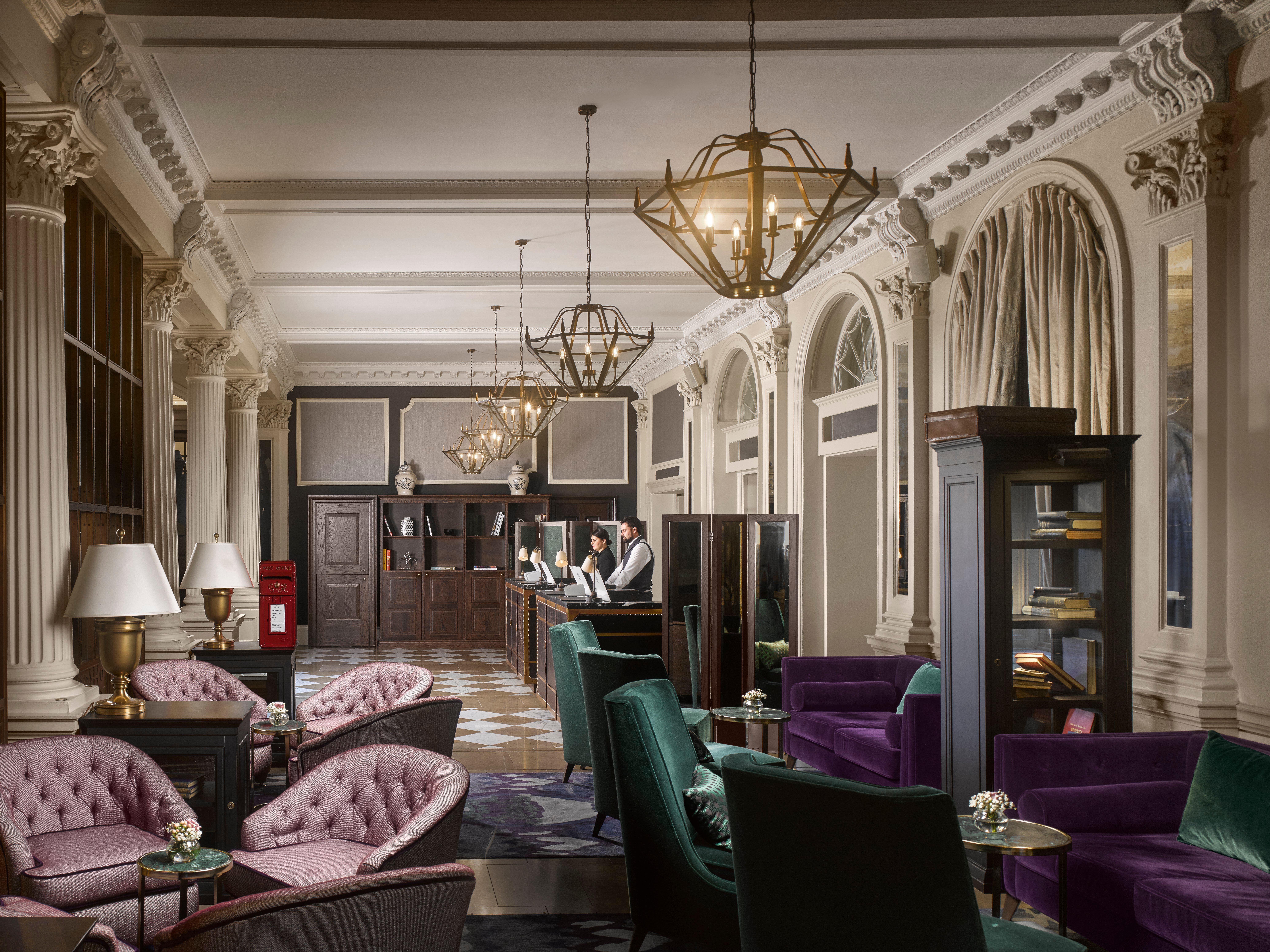 Hotel Intercontinental Edinburgh The George By Ihg Exteriér fotografie The hotel's lobby