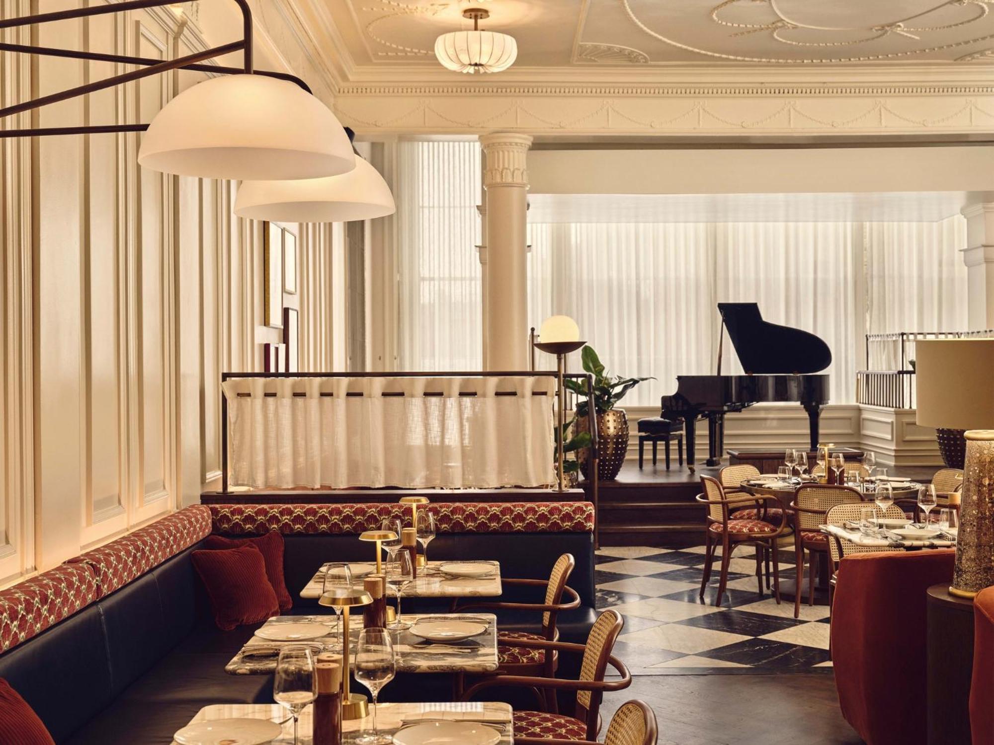Hotel Intercontinental Edinburgh The George By Ihg Exteriér fotografie The restaurant